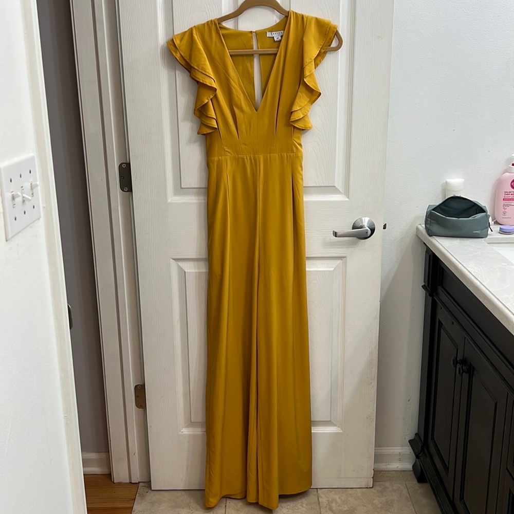 Yellow jumpsuit